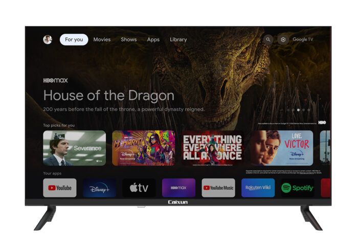 Televisor-con-multiples-conexiones-de-Caixun