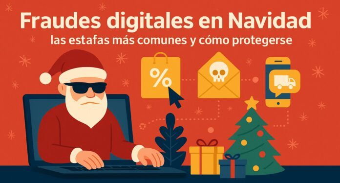 Fraudes digitales en Navidad: las estafas más comunes y cómo protegerse durante las compras de fin de año