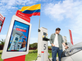Terpel pone en operación el cargador ultrarrápido más potente del país